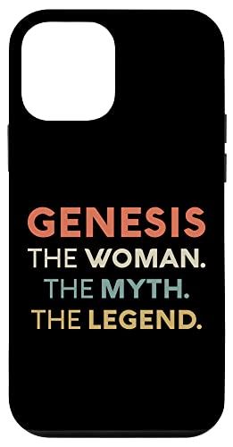 iPhone 12 mini Genesis The Woman 神話の伝説 名前入り 女性用 スマホケース