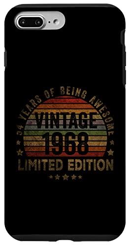 iPhone 7 Plus/8 Plus 54 Year Old Gifts Vintage 1968 Limited Edition 54th Birthday ޥۥ