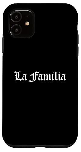 iPhone 11 La Familia Tシャツプリント、ファミリーパーカーオールドスクール スマホケース