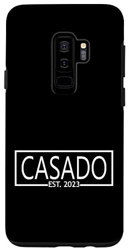 Galaxy S9+ Casado Est.2023 人妻 ラテン系 スペイン人 夫 結婚式 スマホケース
