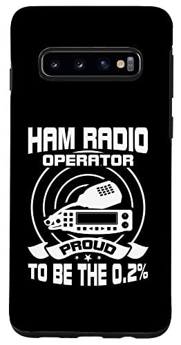 Galaxy S10 ハムラジオオペレーター - 誇り高きアマチュア無線家 スマホケース