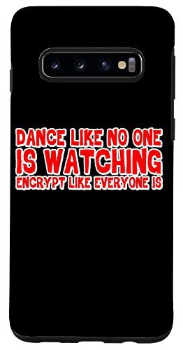 Galaxy S10 Dance Like No One Is Watching, Encryp