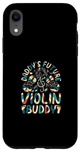 iPhone XR Daddy 039 s Future Violin Buddy Violin Lover Violin Instruments スマホケース