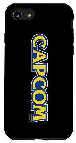 iPhone SE 2020 / 7 / 8 CAPCOM ロゴ BK スマホケース