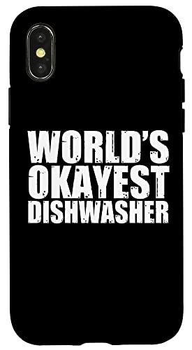 iPhone X/XS 食器洗い機:World's Okayest Funny スマホケース