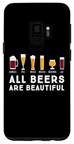 Galaxy S9 ドイツビールスタイル All Beers Are Beautiful オクトーバーフェスト スマホケース