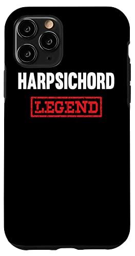 iPhone 11 Pro Harpsichord Legend キーボード 楽器ミュージシャン スマホケース