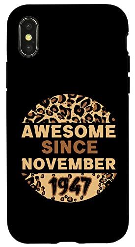 iPhone X/XS Awesome since November 1947 qEvg 11a X}zP[X