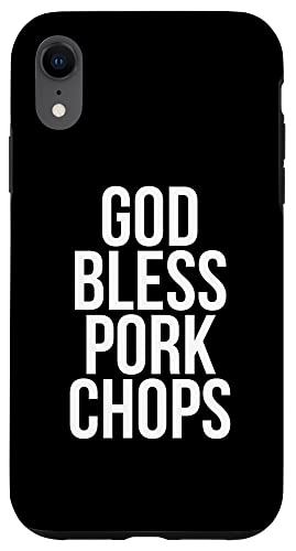 iPhone XR ݡå GOD BLESS PORK CHOPS  ޥۥ