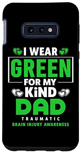Galaxy S10e 私は父の外傷性脳損傷意識のために緑を着ています スマホケース