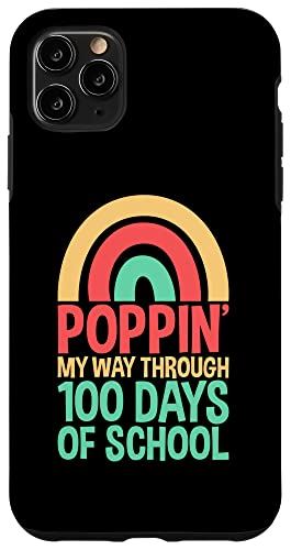 iPhone 11 Pro Max ポッピンマイウェイスルー 100日間おもしろい学校100日目 スマホケース