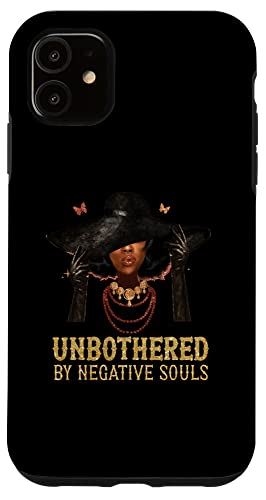 iPhone 11 Unbothered By Negative Souls Sassy ֥å 륺  ǥ ޥۥ