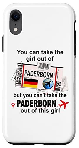 iPhone XR パーダーボルンガール-パーダーボルン搭乗券-パーダーボルン スマホケース