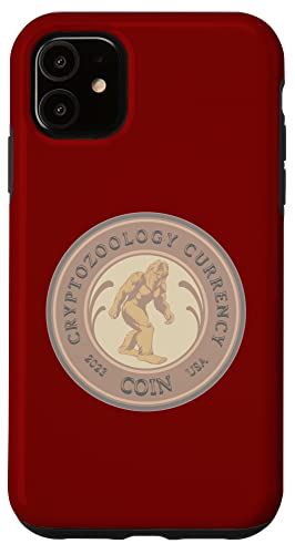 iPhone 11 Bigfoot Cryptozoology コイン新暗号通貨 スマホケース