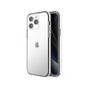 motomo iPhone 13 Pro 用 ケース INO ACHROME SHIELD CASE 二重構造 [ クリア ソフト 密着痕防止 TPUとポリカー...