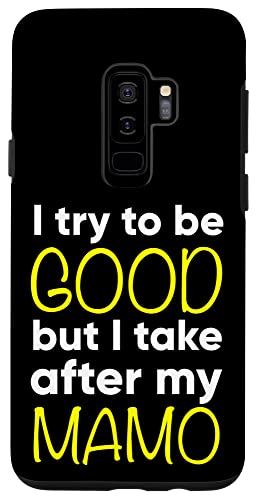 Galaxy S9+ Mamo: 私は良いことをしようとしますが、私は自分の後を引き受けます スマホケース