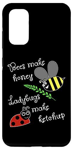 Galaxy S20 Bees Make Honey, Ladybugs Make Ketchu