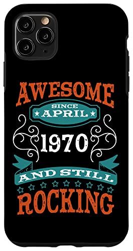 iPhone 11 Pro Max 1970年4月から素晴らしい誕生日と記念日。 スマホケース