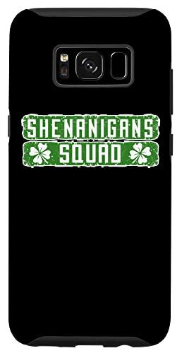 Galaxy S8 Shenanigans Squad Irish Funny Saint Patricks Day St Patricks Day St Patricks スマホケース