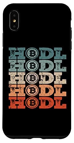 iPhone XS Max HODL to the Moon Crypto暗号投資家のためのHODLホールド・トゥ・ザ・ムーン|ビットコイン スマホケース