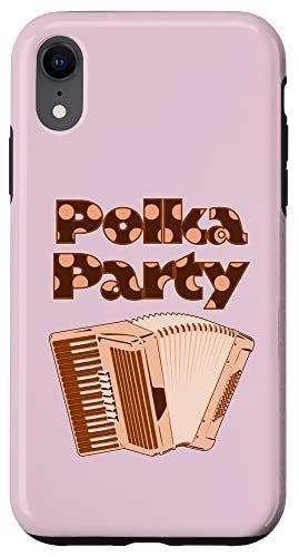 iPhone XR ポルカパーティーアコーディオンプレーヤー 音楽が奇妙でワイルドになる #4 スマホケース