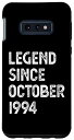 Galaxy S10e Legend Since 1994年10月 28歳の誕生日 男性 女性 スマホケース