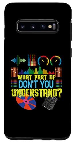 Galaxy S10 What Part Of Don't You Understand おもしろ音楽プレーヤー スマホケース
