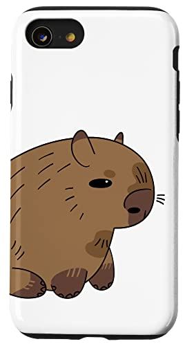 iPhone SE (2020) / 7 / 8 カピバラさん ギフト 子供 動物ギフト かわいい げっ歯類 カピバラさん スマホケース