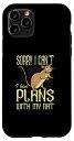 iPhone 11 Pro ごめんなさい、ネズミと予定が立てないおもしろいネズミの飼 スマホケース