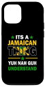 iPhone 12/12 Pro Yuh Nah Guh Understand Its a Jamaican Thing ジャマイカ国旗 スマホケース