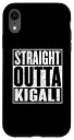 iPhone XR Straight Outta Kigali ヴィンテージ アンティーク調 スマホケース