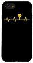 iPhone SE (2020) / 7 / 8 ゴルフボールTシャツ ライフライン ハートビート ラブ シンプル アイコン ライフ スマホケース