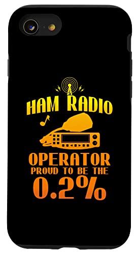 iPhone SE (2020) / 7 / 8 ハムラジオオペレーター - 誇り高きアマチュア無線家 スマホケース