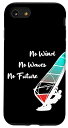 iPhone SE (2020) / 7 / 8 No Wind No Waves No Futuer, Windsurfer Summer Beach Surfer スマホケース