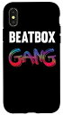 iPhone X/XS Beatbox Gang | ビートボクシングクラブ スマホケース