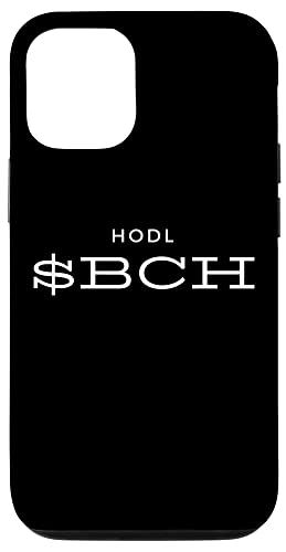 iPhone 12/12 Pro HODL BCH ビットコインキャッシュ暗号通貨ブロックチェーン ビットコイン BCH スマホケース