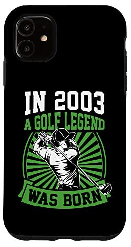 iPhone 11 2003年 ゴルフレジェンドは誕生した ゴルフをテーマにした誕生日パーティー。 スマホケース