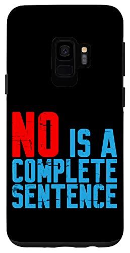 Galaxy S9 いいえ、完全な文ではありません No Is A Complete Sentence ||- スマホケース
