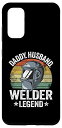 Galaxy S20 Daddy Husband Welder Legend Metal Worker ビンテージ溶接 スマホケース