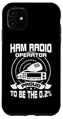 iPhone 11 ハムラジオオペレーター - 誇り高きアマチュア無線家 スマホケース