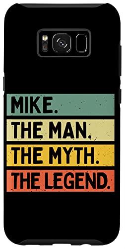 Galaxy S8+ Mike The Man The Myth The Legend 面白い名言 スマホケース