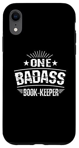 iPhone XR Badass Book-keeper Work スマホケース