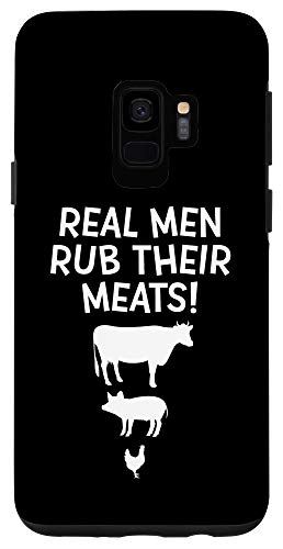 Galaxy S9 Real Men Rub Their Meats Funny BBQ  С٥塼 㤵 硼 ޥۥ...