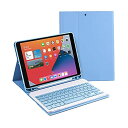 新色 iPad 第10世代 2022モデル 10.9インチキーボードケース Bluetooth ワイヤレス iPad 10 ケース 分離式 キーボード付き 軽量 お洒落 可愛い ペン収納 おしゃれ マグネット カラーキー ... iPad 10（2022） 薄いブルー