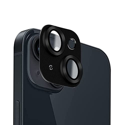 対応 iPhone 14 レンズ保護フィルム アルミ合金一体製 鎧のパターン仕様（1枚入） 【 国産旭硝子素材 強化ガラス 液晶 】iPhone14 フイルム アイフォン 14 カメラフィルム 保護フィルム 【 3D ... iPhone 14-ブラック