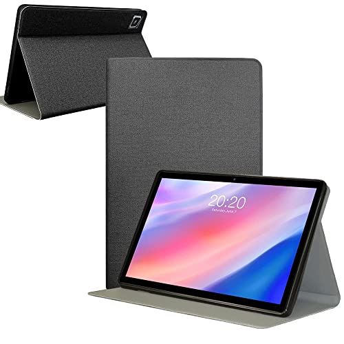 For TECLAST p20S 用のカバー スタンド機能付き 保護ケース M40S/M40 Pro 用のタブレット ケース カバー 軽量 薄型 レザー 三つ折スタンド オートスリープ機能 全面保護型 For ...