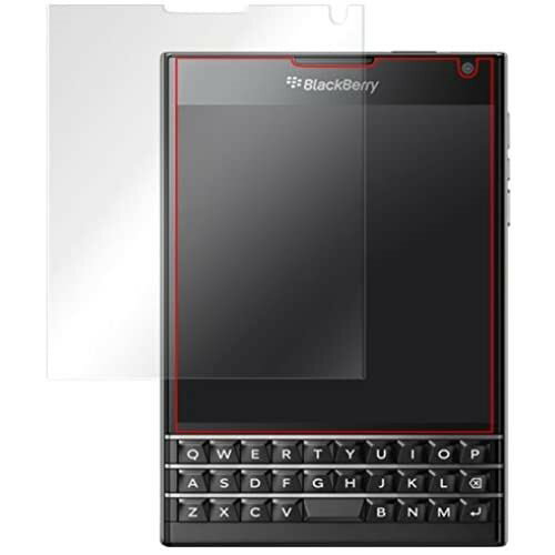 OverLay Brilliant for BlackBerry Passport フッ素加工 指紋がつきにくい 防指紋 フィルム 光沢 液晶 保護 シート OBBBSQW100/12