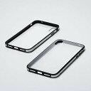 Deff(ディーフ) Hybrid Case Etanze for iPhone XR(アクリル)ハイブリッドケース エタンゼ iPhoneXR対応 (シルバー...