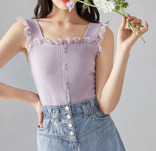 春夏新作 レディース 女 袖なし ニット トップス Tシャツ インナー キャミソール タンクトップ 春夏新作 レディース 女 袖なし ニット トップス Tシャツ インナー キャミソール タンクトップ