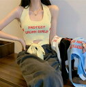 春夏新作 レディース 女 袖なし ニット トップス Tシャツ インナー キャミソール タンクトップ 4色